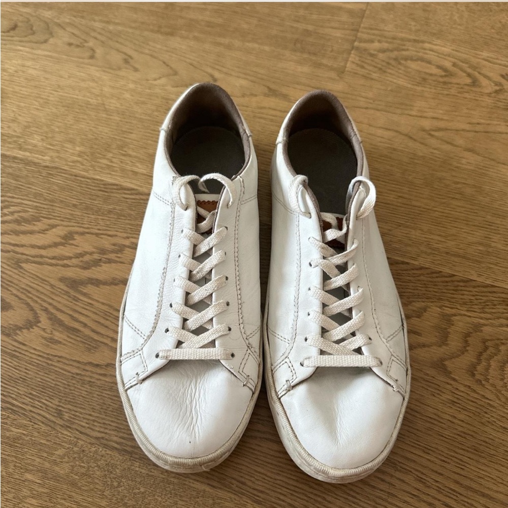 Cole Haan White Leather Sneakers